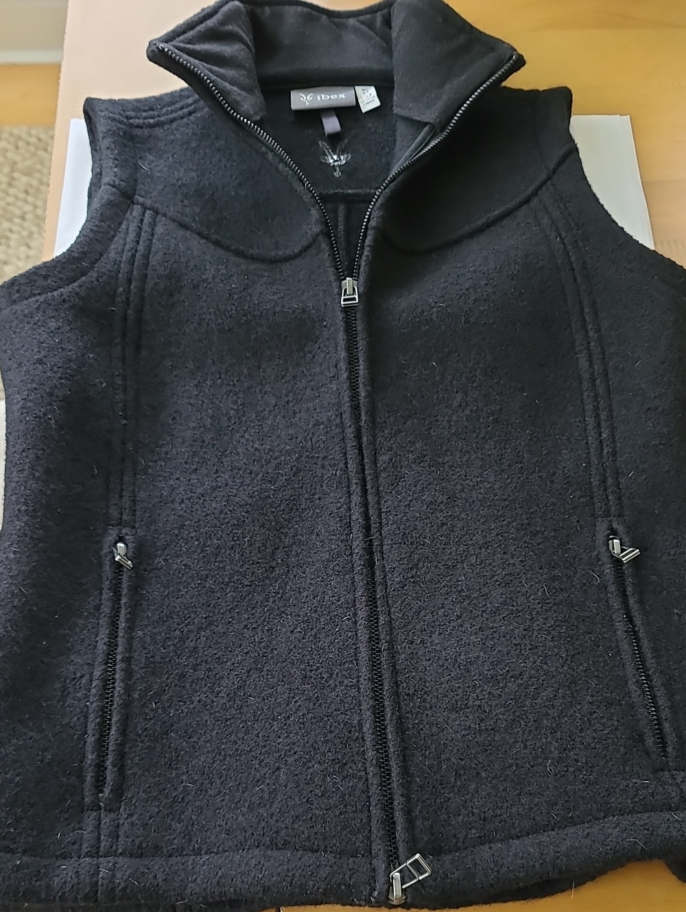 Ibex Boiled Wool Vest XS